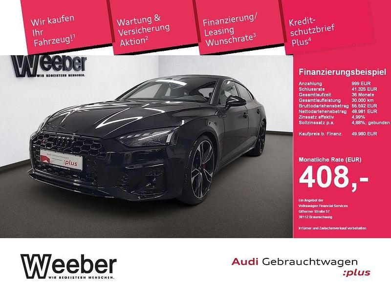 Gebraucht Audi S5 Sportback Sport 341 PS (250 kW) 2024 Mythosschwarz (metallic) Kleinwagen