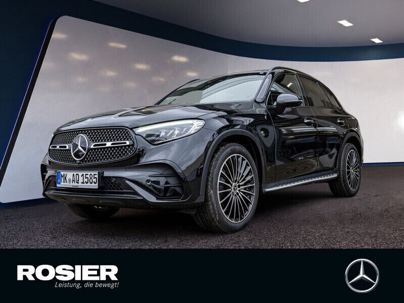 Obsidianschwarz Gebraucht 2023 Mercedes GLC200 AMG line SUV | 61.400 € - Bild 1/4