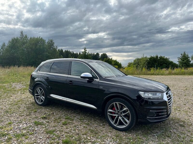 Gebraucht Audi SQ7 Advanced 435 PS (319 kW) 2017 Orcaschwarz metallic SUV
