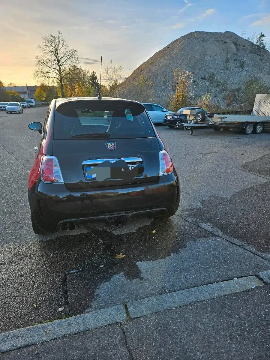 Gebraucht Abarth 500 135 PS (99 kW) 2009 Schwarz Kleinwagen