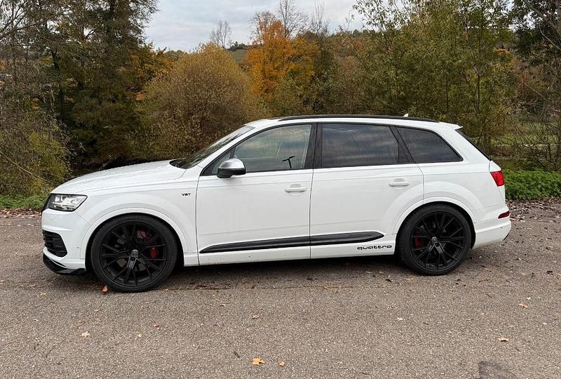 Weiß Gebraucht 2017 Audi SQ7 Sport SUV | 30.500 € (Superpreis) - Bild 1/4