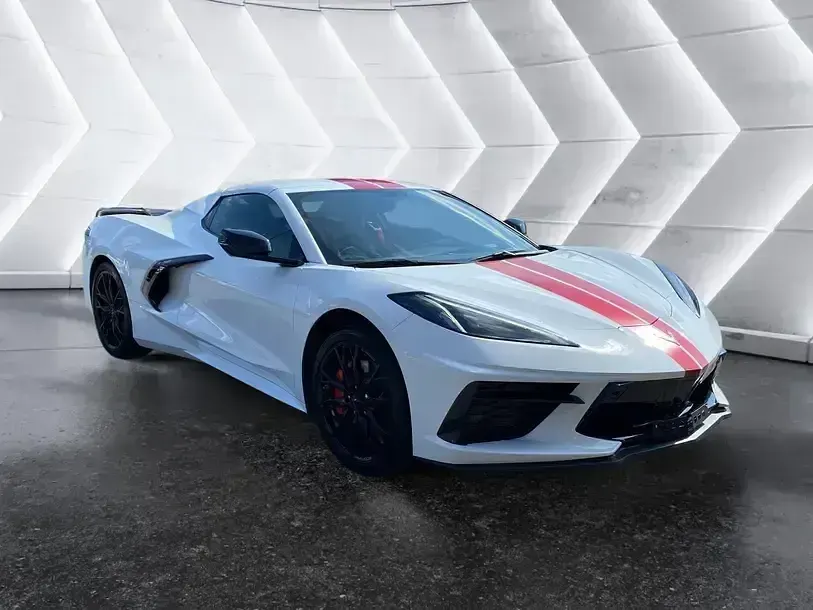 Używany Corvette C8 482 KM (354 kW) 2024 Biały Kabriolet