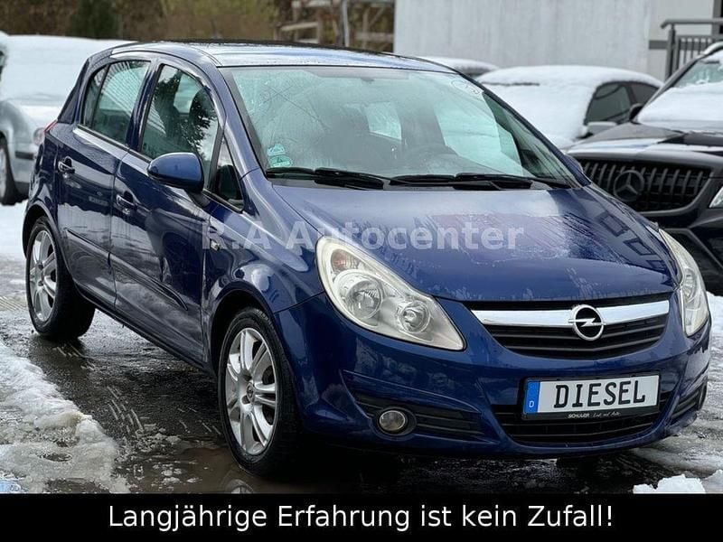 Gebraucht Opel Corsa Edition 75 PS (55 kW) 2007 Blau Kleinwagen