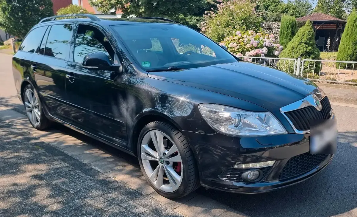 Gebraucht Skoda Octavia RS 170 PS (125 kW) 2010 Schwarz Kombi