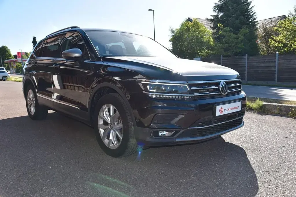 Gebraucht VW Tiguan Allspace Highline 220 PS (161 kW) 2018 Schwarz SUV