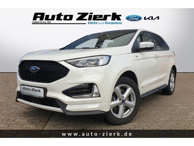Star white 3c/pristine white 3 Gebraucht 2020 Ford Edge ST-Line SUV | 28.990 € (Fairer Preis) - Bild 1/4