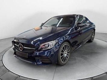 Blau Gebraucht 2018 Mercedes C300 AMG line Coupé | 26.999 € (Guter Preis) - Bild 1/4