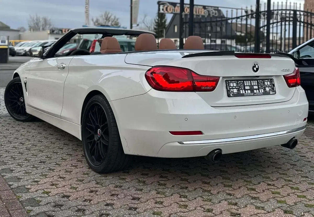 Gebraucht BMW 435 Sport Line 306 PS (225 kW) 2014 Weiß Cabrio