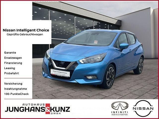 Blau Gebraucht 2021 Nissan Micra N-Way Kleinwagen | 13.900 € (Fairer Preis) - Bild 1/4