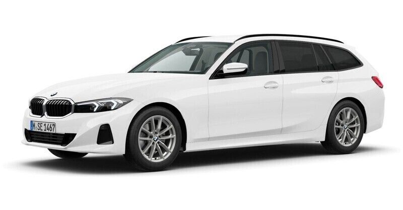 Weiß Gebraucht 2024 BMW 318 Shadowline Kombi | 32.889 € (Guter Preis) - Bild 1/4