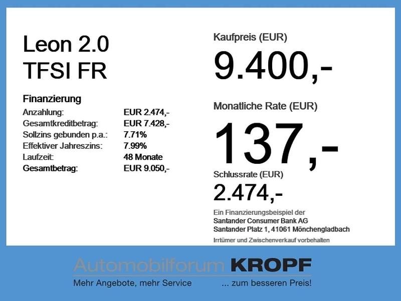 Gebraucht Seat Leon FR 211 PS (155 kW) 2012 Speed blau Limousine