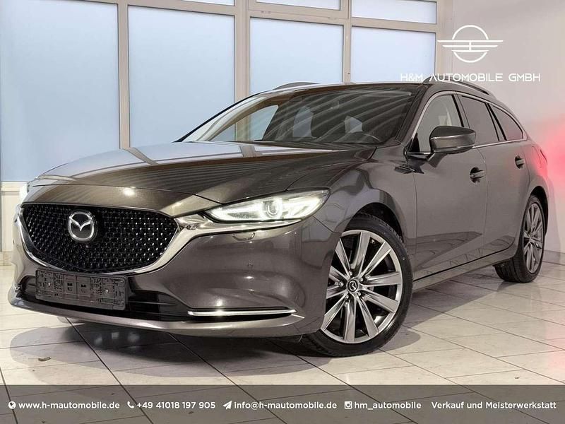 Titanium flash Gebraucht 2019 Mazda 6 Sports-Line Kombi | 11.490 € (Fairer Preis) - Bild 1/4