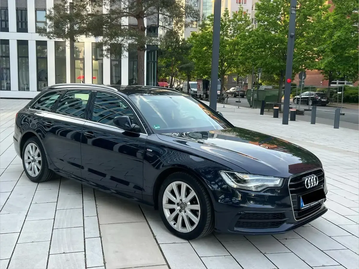 Gebraucht Audi A6 S-line plus 245 PS (180 kW) 2014 Blau Kombi