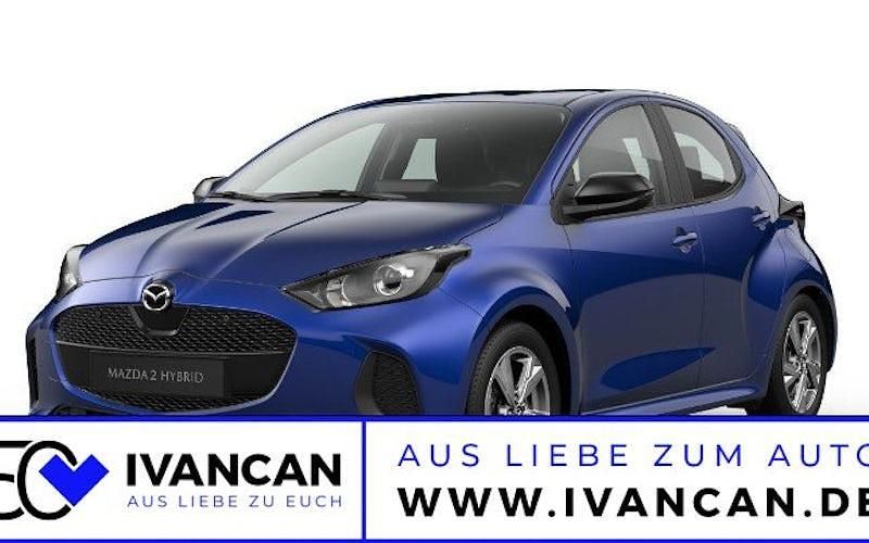 Neu Mazda 2 Exclusive-Line 116 PS (85 kW) 2025 Glass blue Limousine