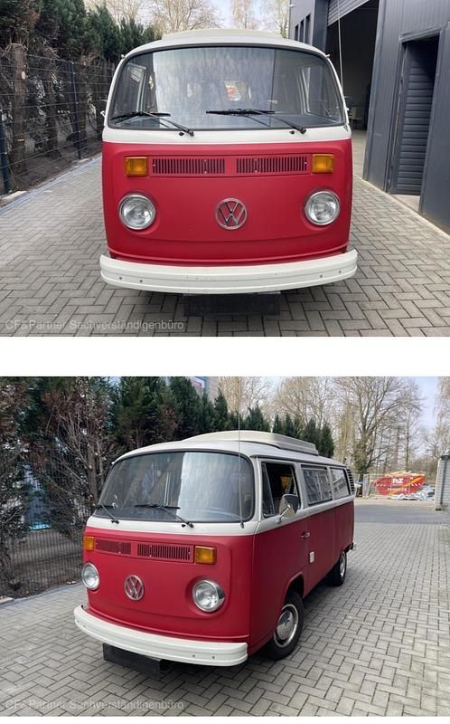 Rot Gebraucht 1978 VW T2 Van | 29.999 € - Bild 1/3