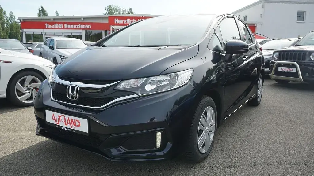 Gebraucht Honda Jazz Trend 102 PS (75 kW) 2019 Midnight blue beam metallic Kleinwagen
