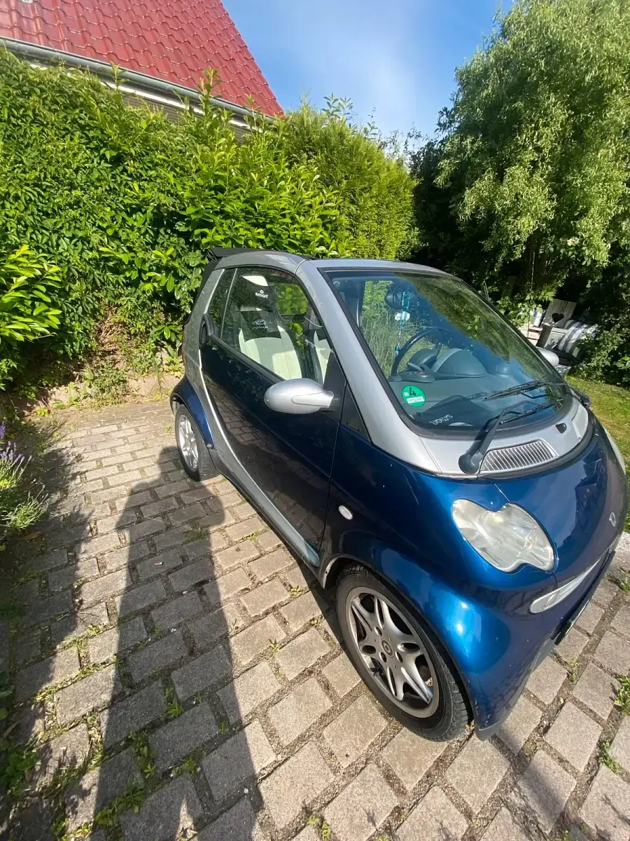 Gebraucht Smart ForTwo Cabrio 61 PS (44 kW) 2005 Blau Cabrio