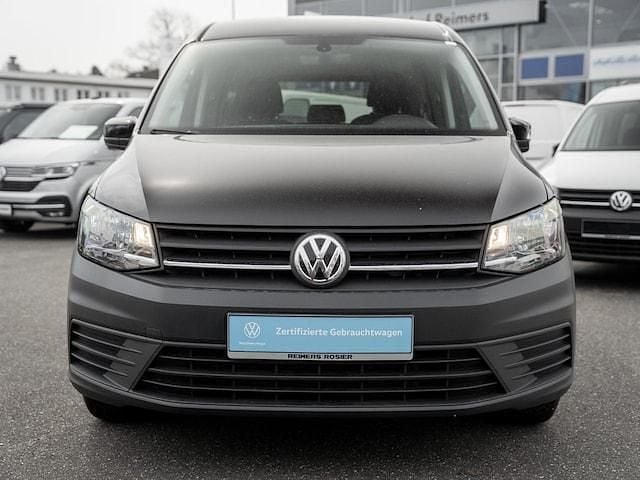 Gebraucht VW Caddy Maxi Trendline 150 PS (110 kW) 2020 Schwarz Van / Kleinbus