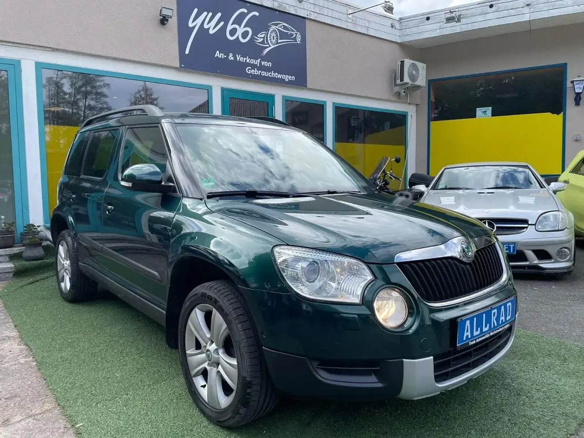 Gebraucht Skoda Yeti 140 PS (102 kW) 2011 Grün SUV