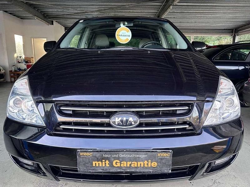 Schwarz Gebraucht 2007 Kia Carnival LX Van / Kleinbus | 9.999 € - Bild 1/4