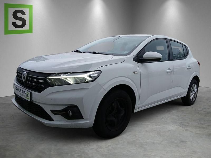 Weiß Gebraucht 2021 Dacia Sandero Comfort Kleinwagen | 9.990 € (Superpreis) - Bild 1/4