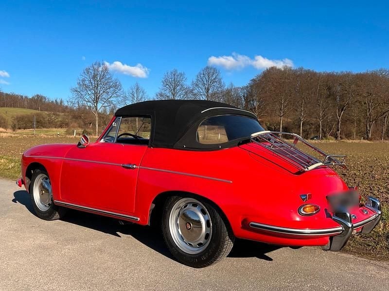 Gebraucht Porsche 356 75 PS (55 kW) 1965 Rot Cabrio