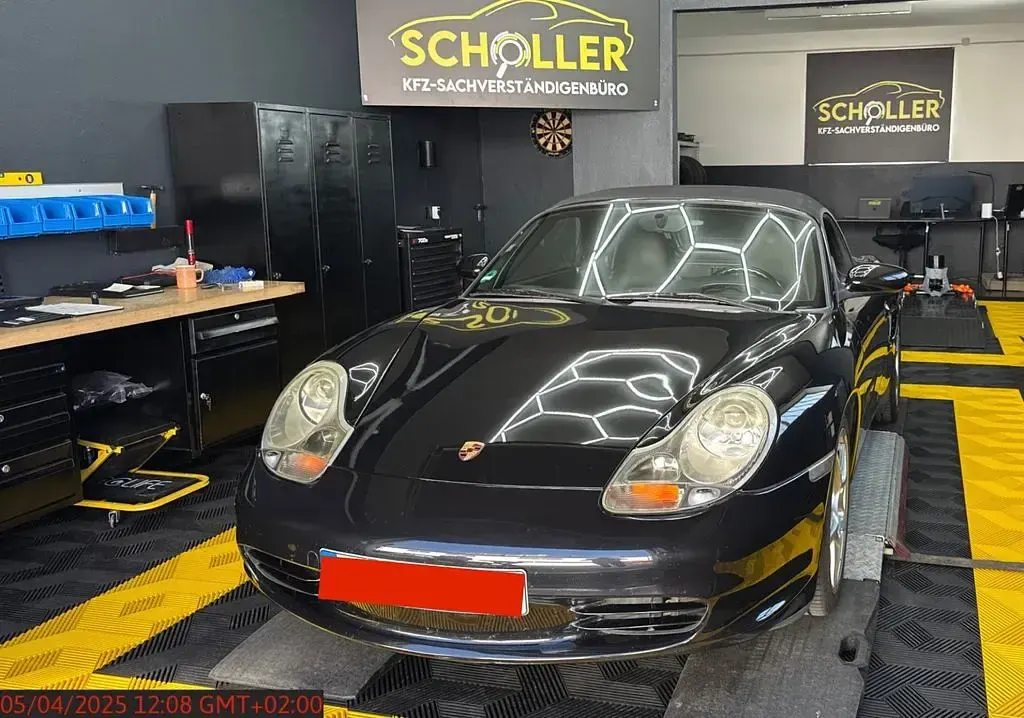 Gebraucht Porsche Boxster 228 PS (167 kW) 2003 Schwarz Cabrio