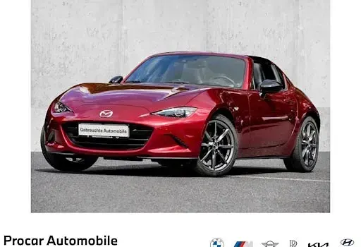 Gebraucht Mazda MX5 132 PS (97 kW) 2021 Soul red crystal m Cabrio