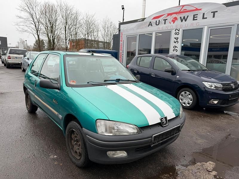 Gebraucht Peugeot 106 55 PS (40 kW) 1997 Grün Kleinwagen