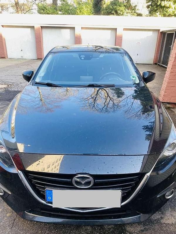 Schwarz Gebraucht 2015 Mazda 3 Sports-Line Kleinwagen | 8.800 € (Superpreis) - Bild 1/4