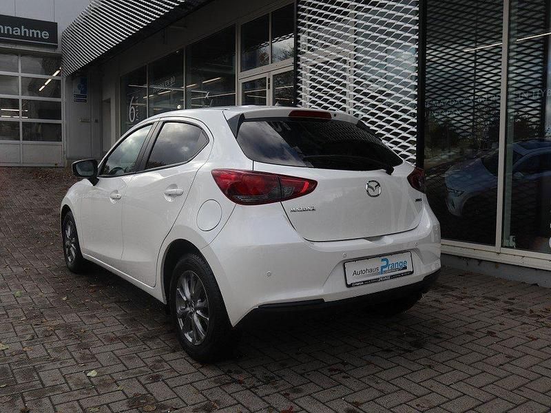 Gebraucht Mazda 2 Exclusive-Line 90 PS (66 kW) 2021 Satinweiß metallic Kleinwagen