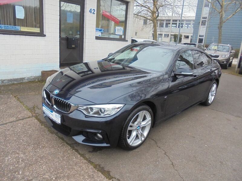 Schwarz Gebraucht 2016 BMW 420 Gran Coupé M Sport Coupé | 19.950 € (Superpreis) - Bild 1/4