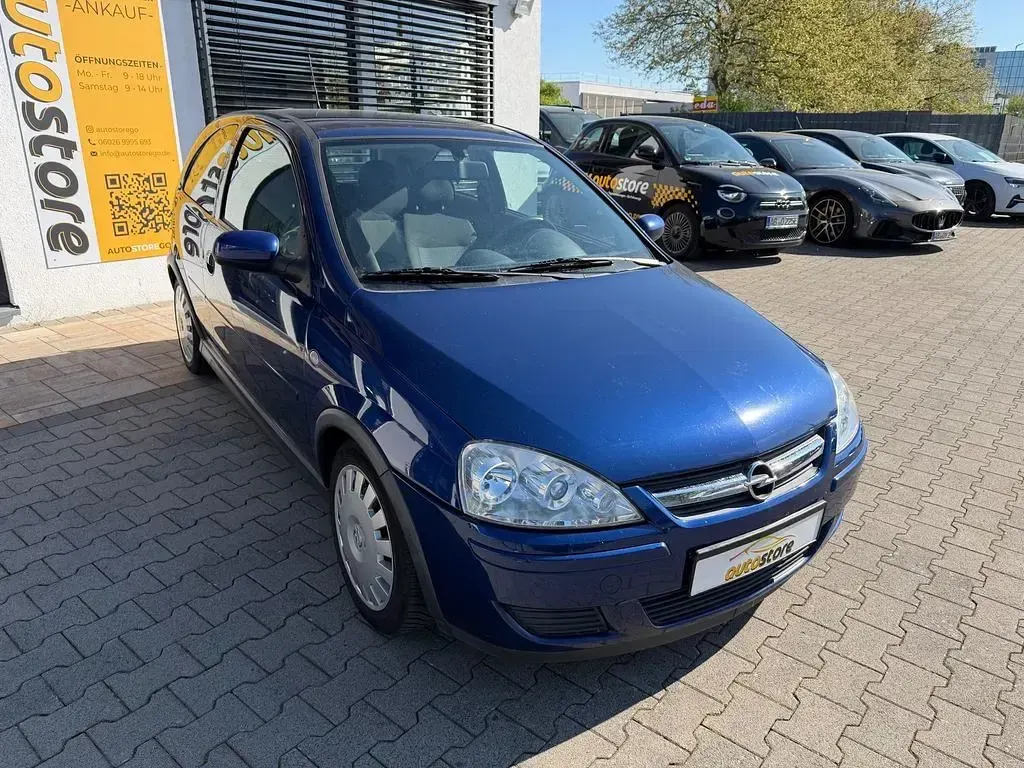 Gebraucht Opel Corsa 80 PS (58 kW) 2005 Ultra blau Kleinwagen