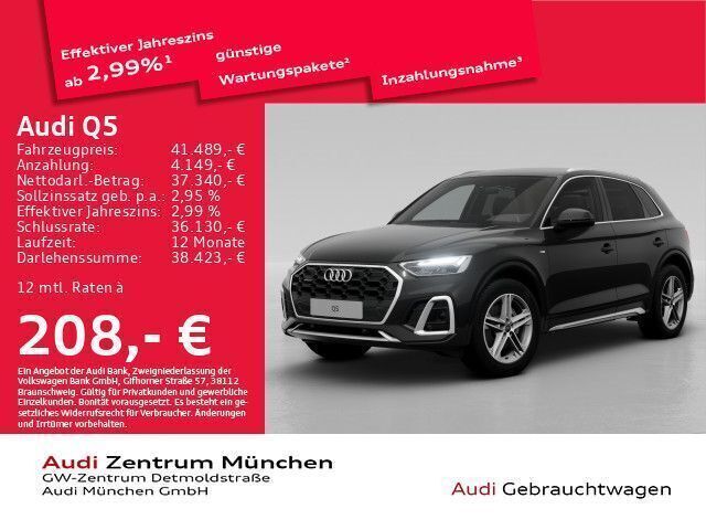 Mythosschwarz metallic Gebraucht 2022 Audi Q5 Ambiente SUV | 40.971 € (Fairer Preis) - Bild 1/2