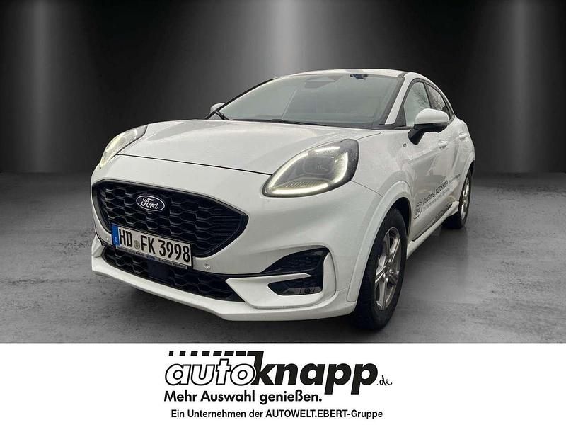 Frozen white Gebraucht 2024 Ford Puma ST-Line SUV | 26.990 € (Etwas zu teuer) - Bild 1/4