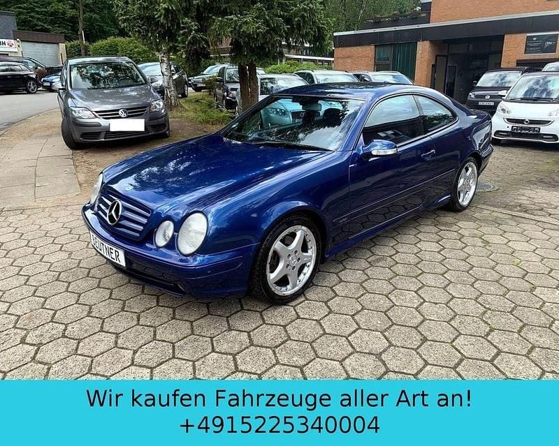 Gebraucht Mercedes CLK200 Avantgarde 163 PS (119 kW) 2002 Blau Coupé