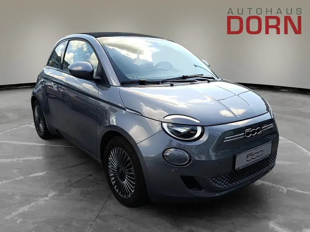 Gebraucht Fiat 500e Icon 86 kW (118 PS) 2022 Grau Cabrio