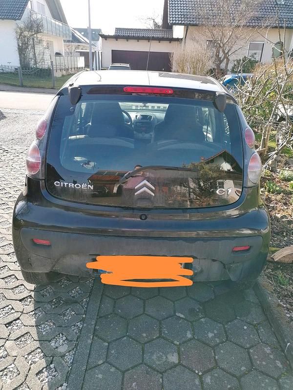 Gebraucht Citroën C1 68 PS (50 kW) 2009 Schwarz Kleinwagen