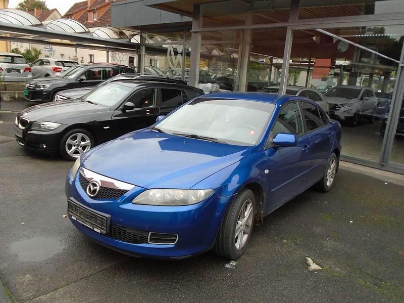 Blau Gebraucht 2005 Mazda 6 Comfort Limousine | 599 € (Superpreis) - Bild 1/4