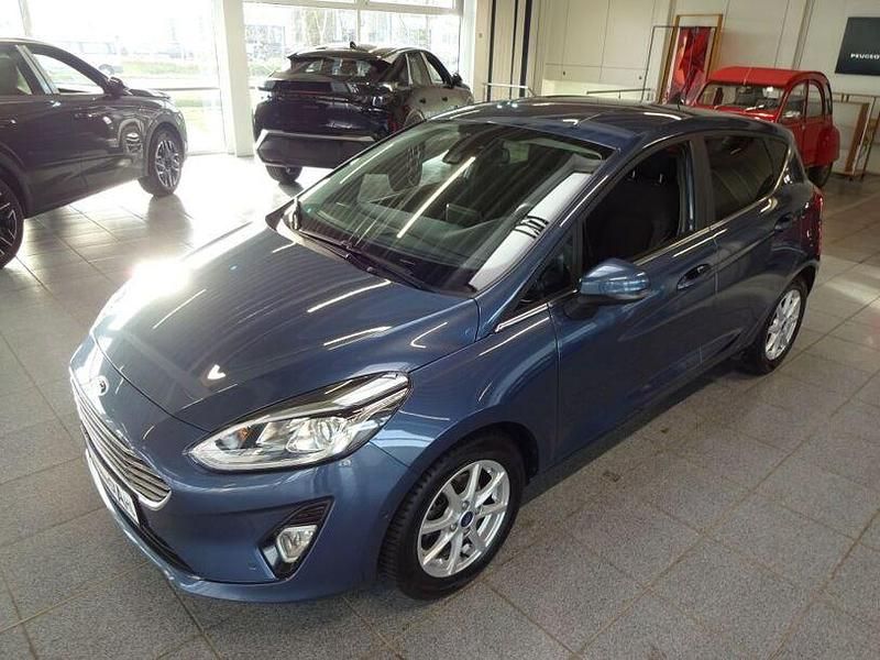 Gebraucht Ford Fiesta Titanium 86 PS (63 kW) 2018 Blau Limousine