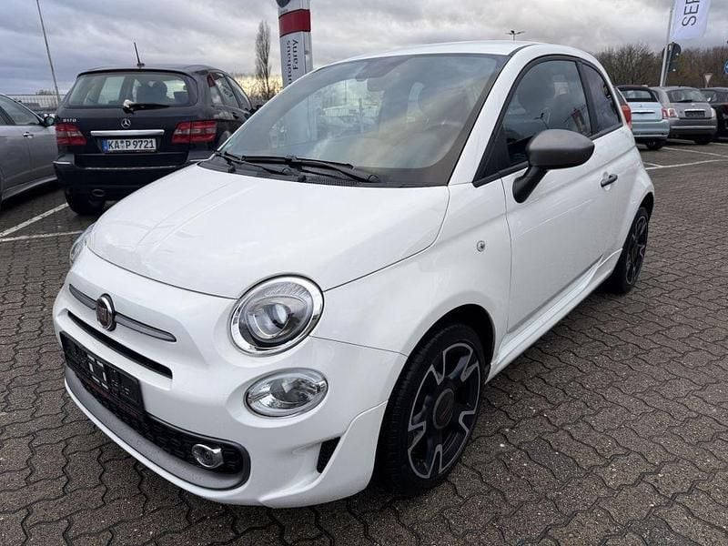 Gelato weiß Gebraucht 2019 Fiat 500 Sport Kleinwagen | 10.980 € (Fairer Preis) - Bild 1/4