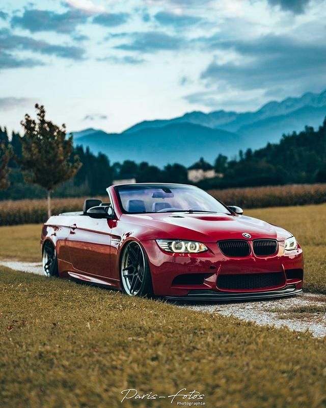 Rot Gebraucht 2009 BMW M3 Cabriolet Sport Line Cabrio | 37.500 € (Guter Preis) - Bild 1/4