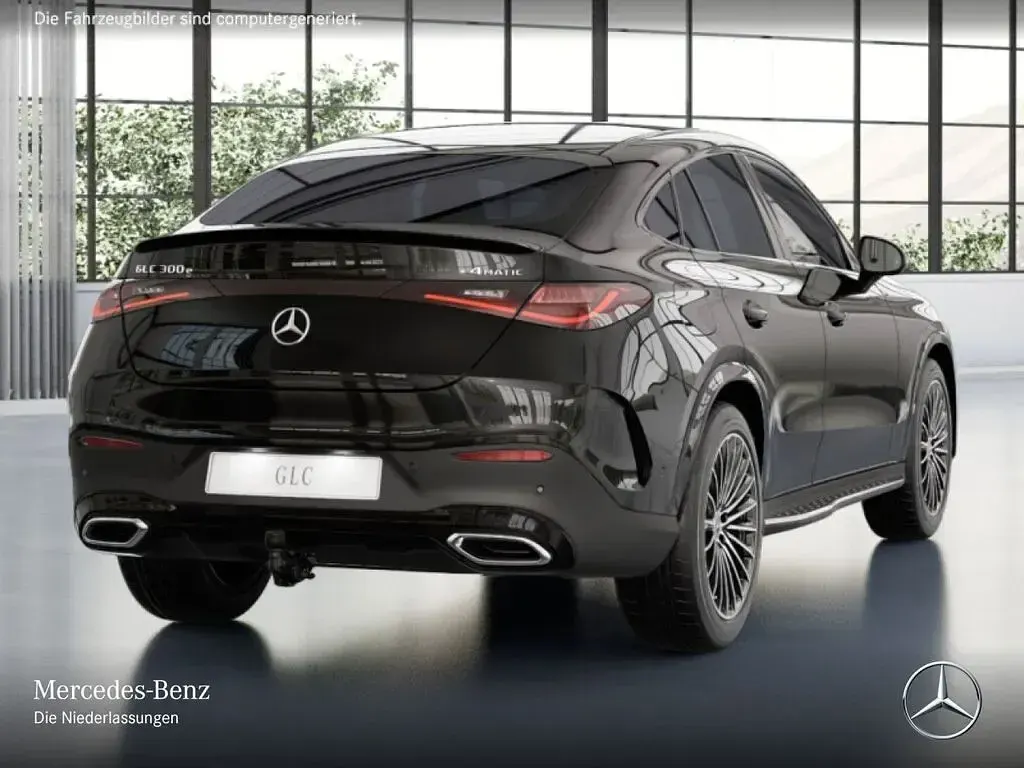 Gebraucht Mercedes GLC300e AMG 204 PS (150 kW) 2026 Schwarz SUV