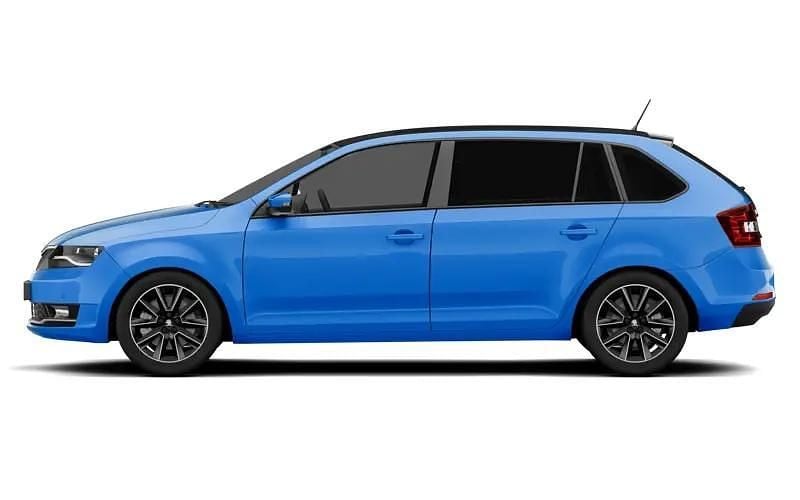Gebraucht Skoda Rapid Ambition 110 PS (80 kW) 2019 Grau Kleinwagen