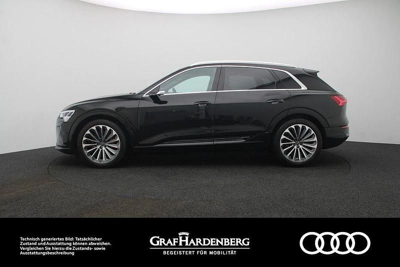 Gebraucht Audi Q8 e-tron 300 kW (408 PS) 2023 Schwarz SUV