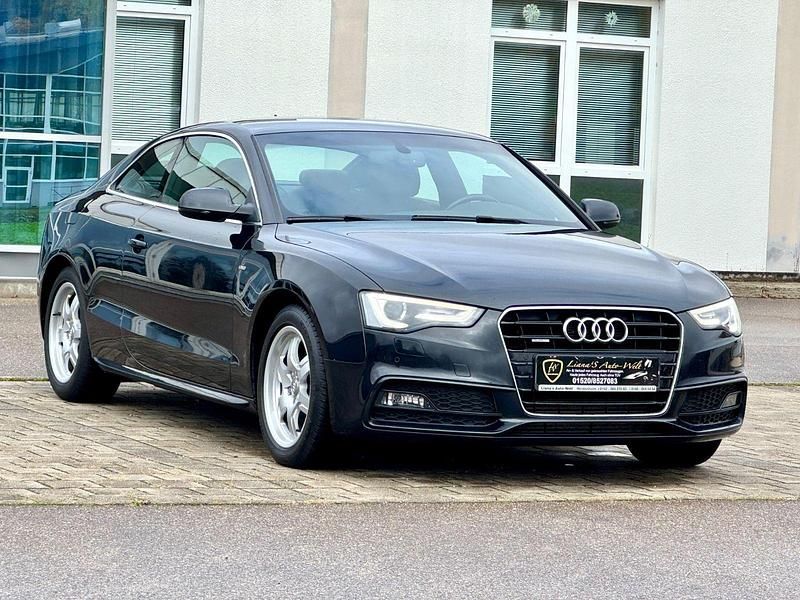Schwarz Gebraucht 2013 Audi A5 S-Line Coupé | 9.399 € (Superpreis) - Bild 1/4