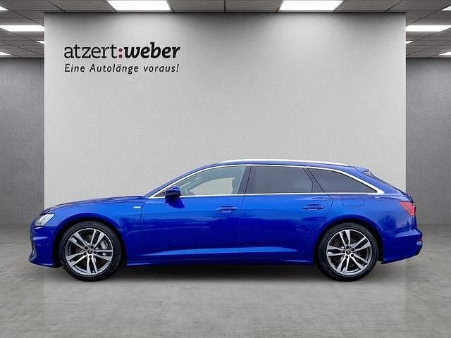 Gebraucht Audi A6 S-Line 299 PS (219 kW) 2022 Ultrablau metallic Kombi