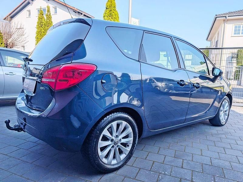 Gebraucht Opel Meriva 110 PS (80 kW) 2012 Blau Van / Kleinbus