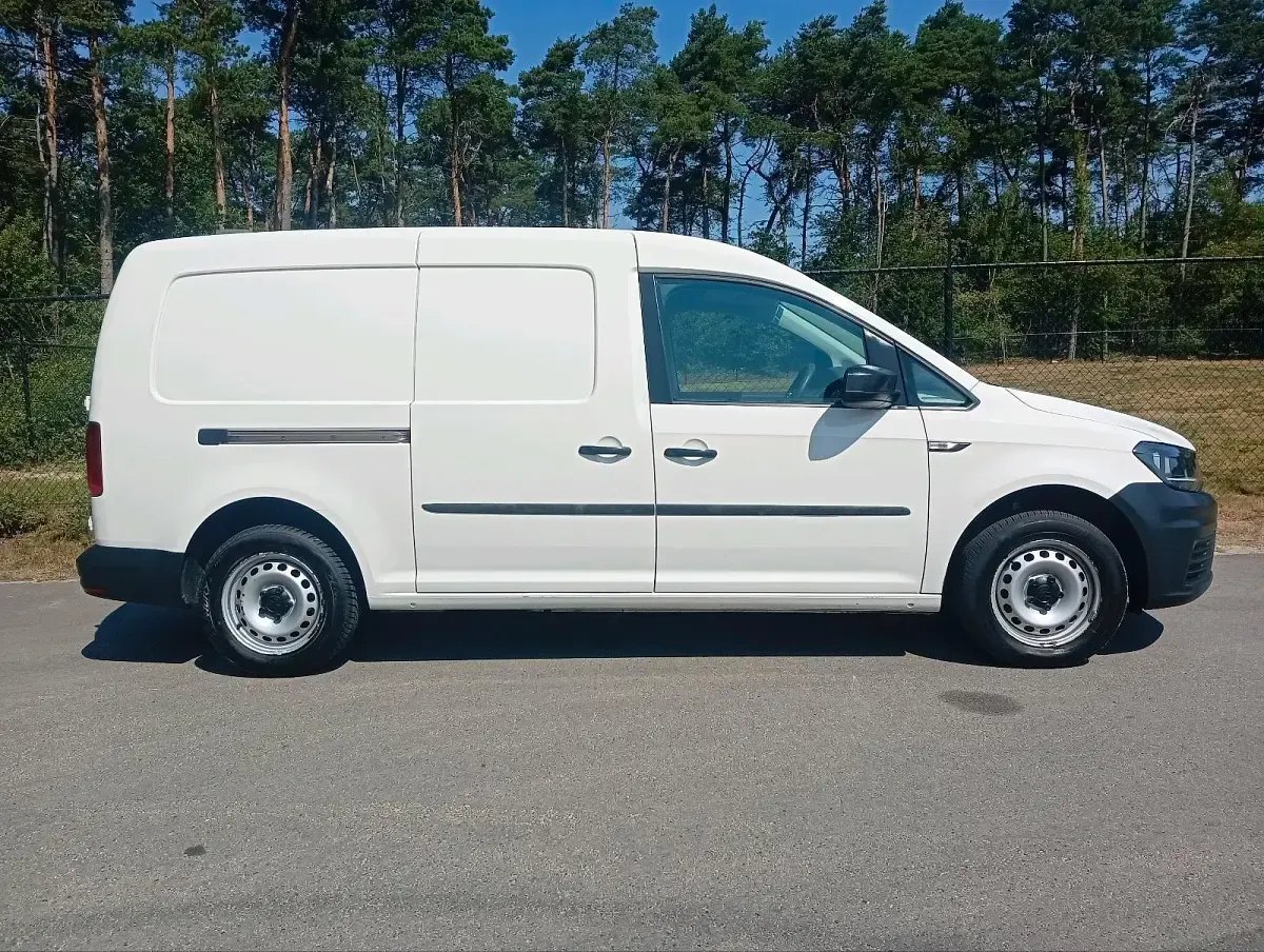 Gebraucht VW Caddy Maxi 102 PS (75 kW) 2020 Weiß Van / Kleinbus