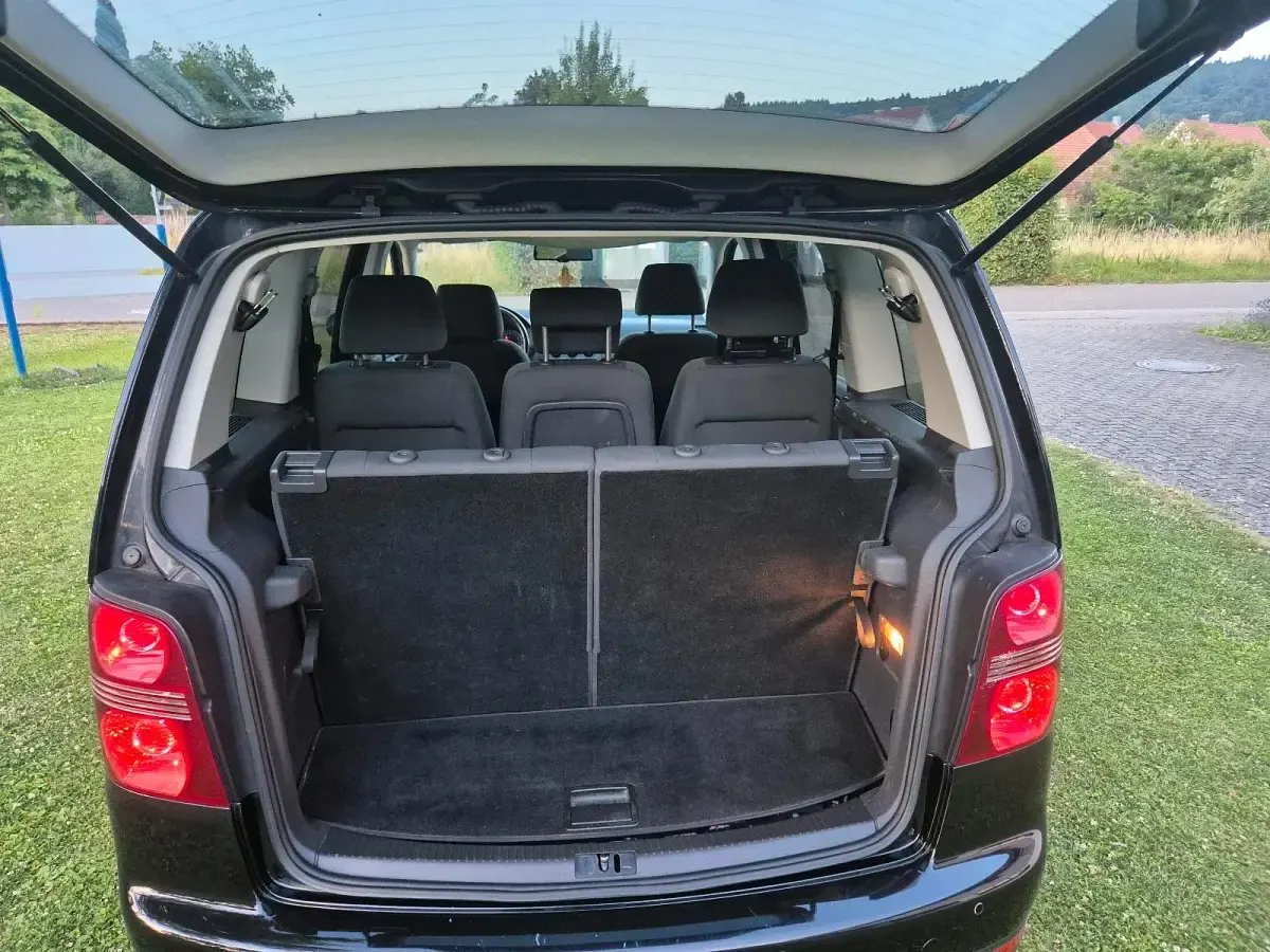 Gebraucht VW Touran 170 PS (125 kW) 2007 Schwarz Van / Kleinbus